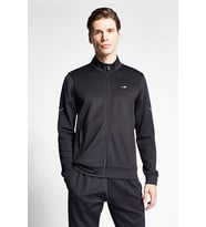 Erkek Fermuarlı Sweatshirt 25S-1249-25B (Siyah)