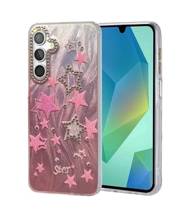 Newface Samsung Galaxy S23 FE Kılıf Blade Aynalı Desenli Kapak - Desen 7