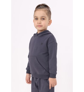 Toontoy Erkek Çocuk Baskılı Sweatshirt (Füme)