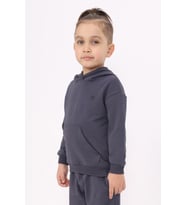 Toontoy Erkek Çocuk Baskılı Sweatshirt (Füme)