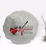 BK Gift Kişiye Özel İsimli Kalp Damar Cerrahı Tasarımlı Dekoratif Kırlent Yastık-1