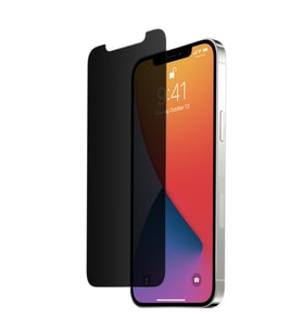 iPhone 12 Pro Max Uyumlu Privacy Ön Koruma Hayalet Seramik Nano Ekran Koruyucu (Siyah)