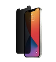 iPhone 12 Pro Max Uyumlu Privacy Ön Koruma Hayalet Seramik Nano Ekran Koruyucu (Siyah)