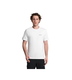 Columbia Cs0405 Csc M Columbia Gem Label Ss Tee Erkek Günlük Tişört 9110801100 Beyaz
