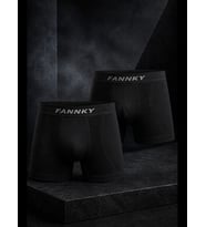 Night Erkek Rahat Esnek Seamless 2 Li Boxer
