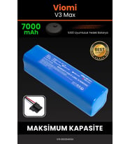 Viomi V3 Max 7000mAh Robot Süpürge Bataryası - Yüksek Yoğunluklu Li-ion Hücre