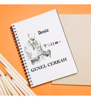 Genel Cerrah Tasarımlı Defter Kişiye Özel
