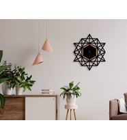 BK Gift Dekoratif 45cm Ahşap Duvar Saati-150