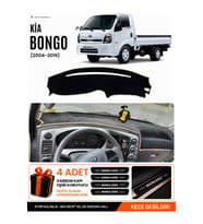 e-biz KİA BON-GO (2004-2019) Uyumlu Torpido Koruma, Torpido Örtüsü, Torpido Kılıfı - Siyah-Bej - KI001