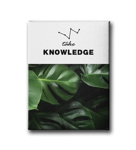 Green Plants Canvas Tablo MİND310