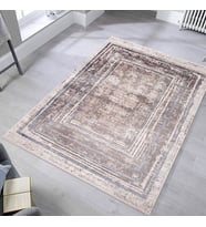 Halıca Blue 34040 N İnce Bambu Yüksek Kalite Mavi Halı