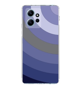 PrintiFy Xiaomi Redmi Note 12 4G Uyumlu Kamera Korumalı Renk Cümbüşü D Tasarımlı Şeffaf Kılıf