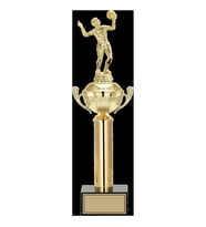 ODAK KUPA - Figürlü Kupalar - Voleybol Kadın Figürlü Kupalar FG-048 A - 44 cm