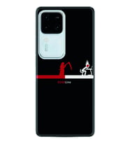 Vivo V30 Kılıf Silikon Desen Özel Seri Dead Line 1662