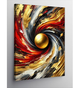 Kanvas Tablo Galaksi ve Parlak Spiral