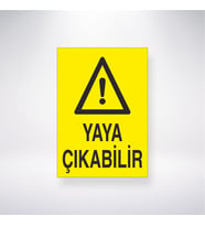 Yaya Çıkabilir 21x28 Arkası Yapışkanlı Levha