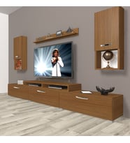 Decoraktiv Ekoflex 270DA Mdf Tv Ünitesi Tv Sehpası - Naturel Ceviz