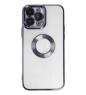 Durukar® iPhone 14 Pro Kılıf Slot Silikon - Mor