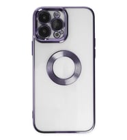 Durukar® iPhone 14 Pro Kılıf Slot Silikon - Mor