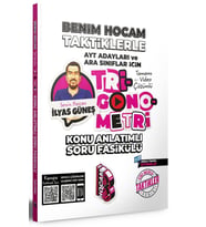 Tüm Adaylar İçin Taktiklerle Trigonometri Konu Anlatımlı Soru Fasikülü Benim Hocam Yayınları