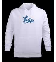 League Of Legends Yasuo Erkek Kapüşonlu Hoodie Sweatshirt (Beyaz)