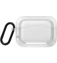 Airpods Pro 2 Uyumlu Kılıf Saydam Jelly Tasarımlı Candy Serisi Kılıf Şeffaf