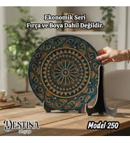 Destina Ahşap Mandala Boyama Seti-Ekonomik Seri- Eko Model 250
