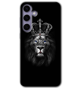 Galaxy S24 Plus Kılıf HD Desen Baskılı Kılıf - King Lion