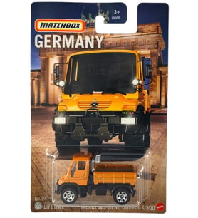 Matchbox Germany Edition Mercedes-Benz Unimog U300 HVV25 (Kırmızı)