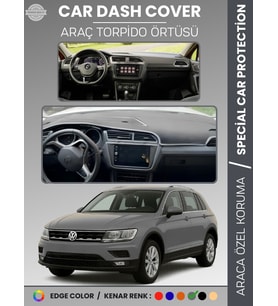VOLKSWAGEN TIGUAN (2016-2023) Torpido Örtüsü Ön Göğüs Koruma Torpido Koruma Tam Uyum Araca Özel