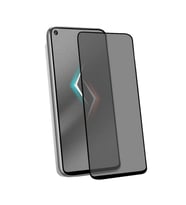 Oppo A74 4G Hayalet Ekran Koruyucu Davin Privacy Mat Seramik Ekran Filmi (Siyah)