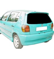 Volkswagen Polo Uyumlu 3 Hatchback Spoiler Cam Üstü (Işıklı) Fiber 1994-2002