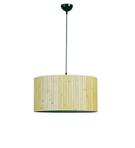 BAMBU 08 ABAJURLU TEKLİ SARKIT AVİZE
