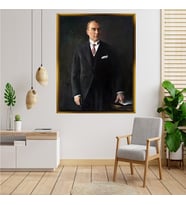 ÇERÇEVELİ ATATÜRK TABLO S323