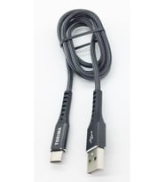 Torima Type-C 2.4A 1m Yassı Kablo Siyah