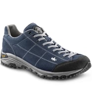 Lomer Italy Maipos Suede MTX Waterproof Vibram Süet Deri Erkek Ayakkabı Flag (Mavi)