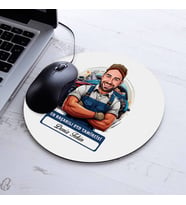 Kişiye Özel Hediye Karikatürlü En Başarılı Oto Tamirci Mousepad