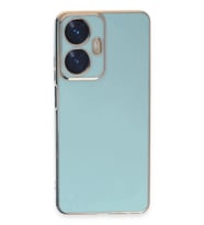 Durukar® Realme C55 Kılıf Volet Silikon - Açık Yeşil