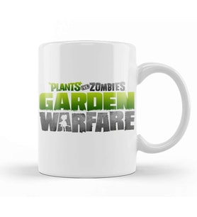 Plants vs Zombies Garden Warfare 01 Kupa Bardak Porselen