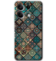Xiaomi Redmi Note 13 Pro 5G Kılıf HD Desen Baskılı Kılıf - Mandala Desen