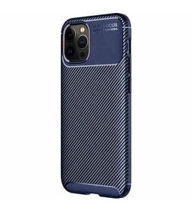 Vendas iPhone 13 Pro Deep Dizayn Auto Focus Tasarımlı Kılıf + Seramik Nano Ekran Koruyucu (Lacivert)