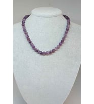 Ametist Taşı Kolye 8mm (Klipsli)