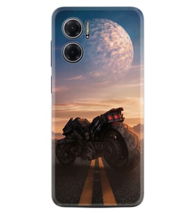 Xiaomi Redmi Note 11E Kılıf Silikon Desen Özel Seri Motor 1621
