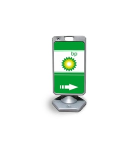 BP   Reklam ve Yönlendirme Uyari Dubasi A Tabela GRİ