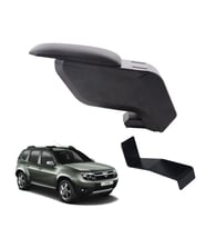 Dacia Duster 2013 Delmesiz Çelik Ayaklı Siyah Kolçak Kol Dayama