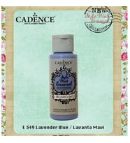 Cadence Style Matt Enamel Cam & Porselen Boyası 59 ml. E-349 Lavanta Mavi 