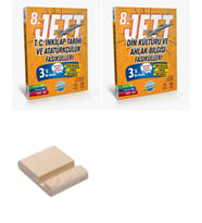 LGS 8.Sınıf JETT İnkılap Din Kültürü Fasikülleri Seti