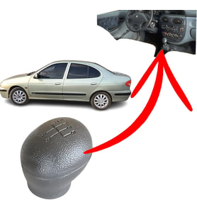 RENAULT MEGANE I SİYAH VİTES TOPUZU