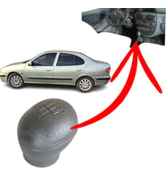 RENAULT MEGANE I SİYAH VİTES TOPUZU