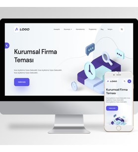 Hazır Kurumsal Web Sitesi Yazılımı V86